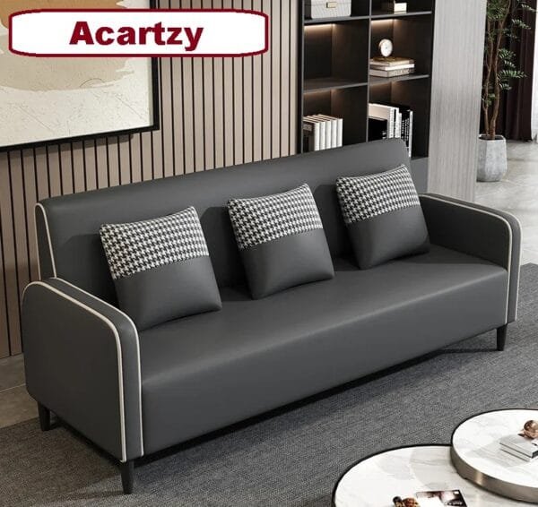Multi-purpose modern sofa for living rooms, apartments, and compact areas.