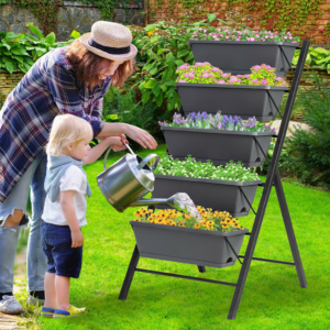 vertical raised garden bed