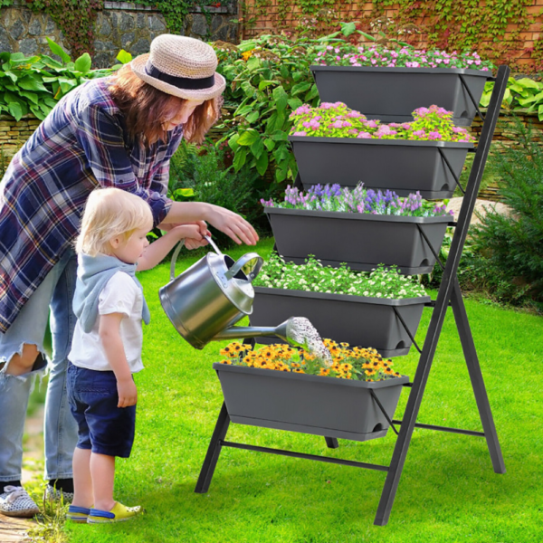 vertical raised garden bed