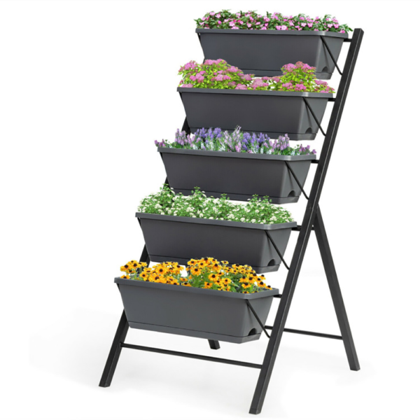 space-saving vegetable planter